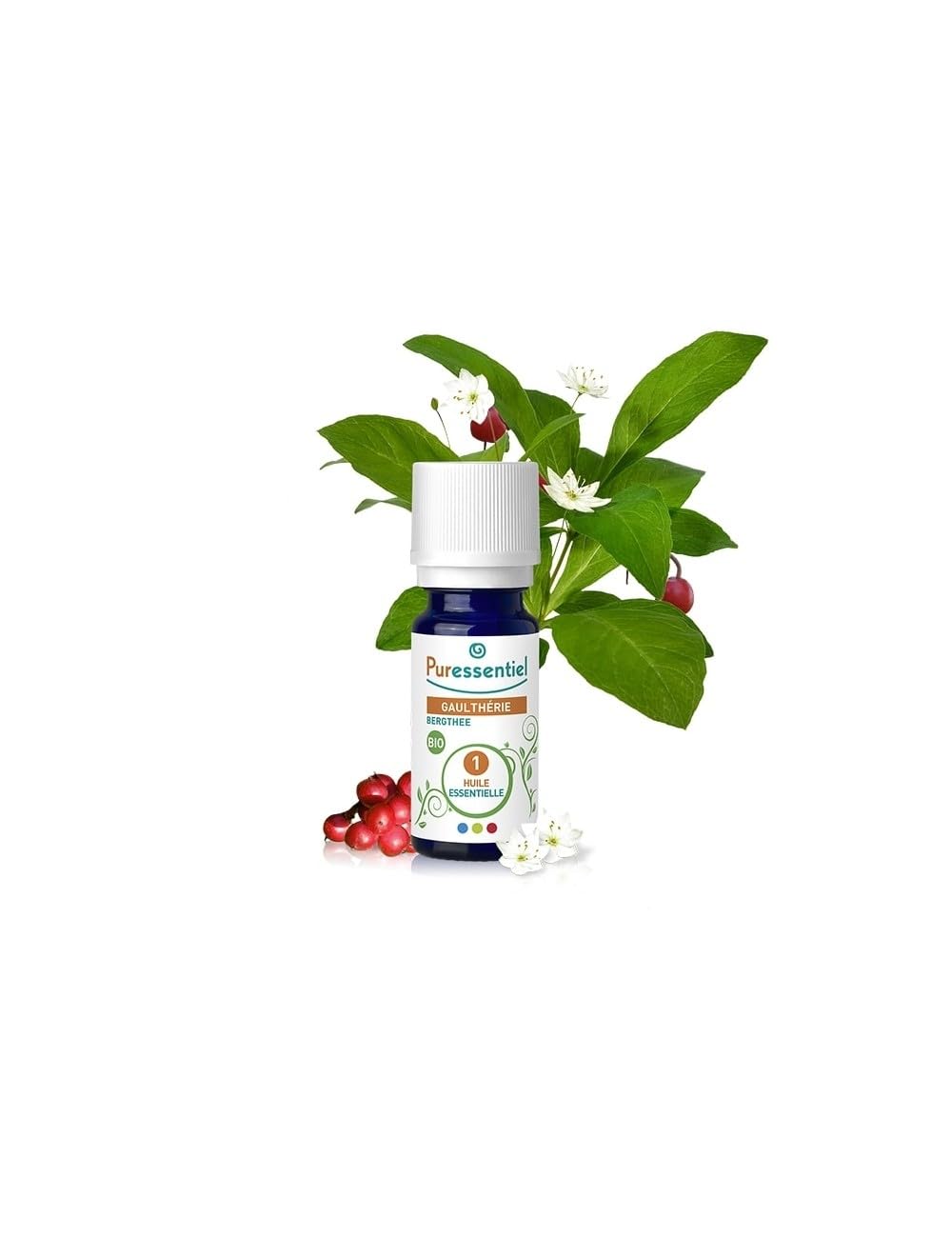 Puressentiel Organic Essential Oil - Wintergreen for Unisex - 0.3 oz Oil