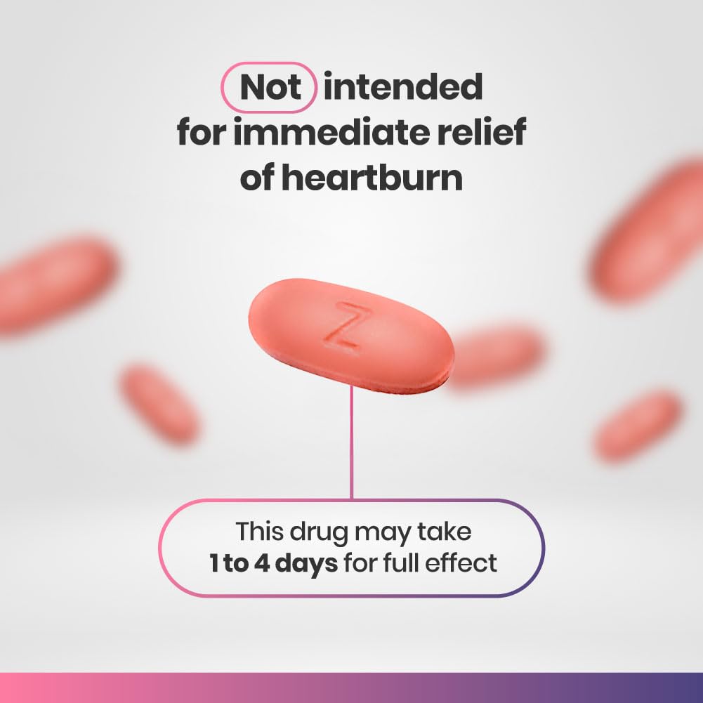 Crcle Omeprazole 20mg Tablets (84 Ct, Six 14 Day Courses) - Delayed-Release Heartburn Medicine - Daily Use Acid Reducer for Freq