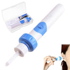 SenyaJumf Earsavvy Ear Wax Removal Tool, Silicone Earwax Removal Tools, Electric Vacuum Ear Wax Suction Kit, Gentle Power Suctio