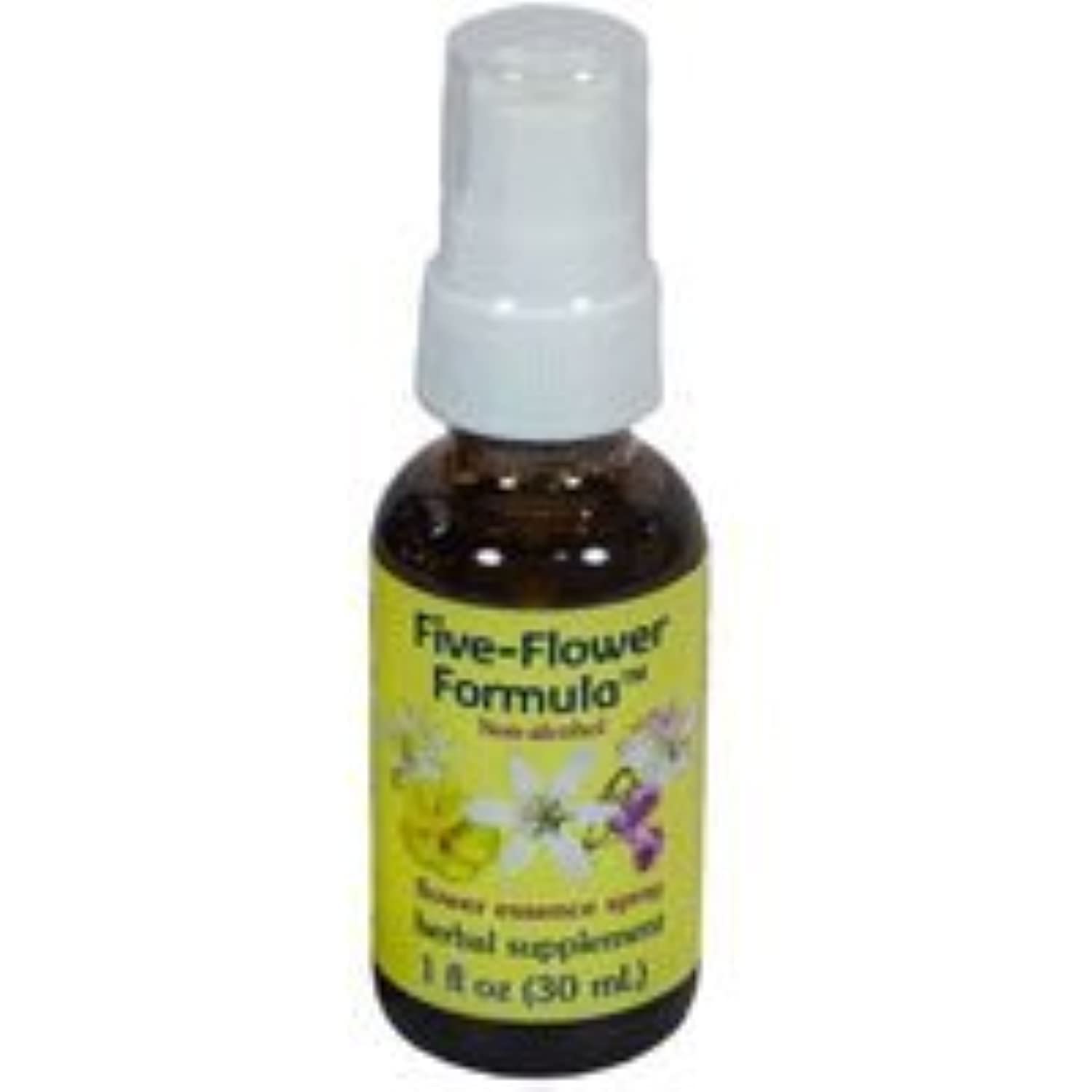 Flower Essence Services Five Flower Formula in Glycerin Spray, 1 Ounce- - 1.0 ounces
