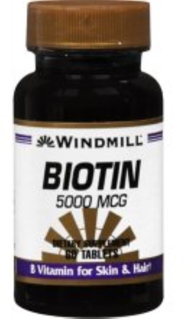 Windmill Biotin 5000 Mcg Tablets 60 Tablets (Pack of 12)