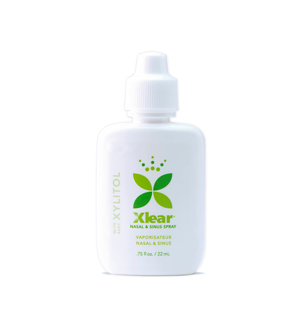 Xlear Nasal Spray, Natural Saline Nasal Spray with Xylitol, Nose Moisturizer for Kids and Adults, 0.75 fl oz (Pack of 12)