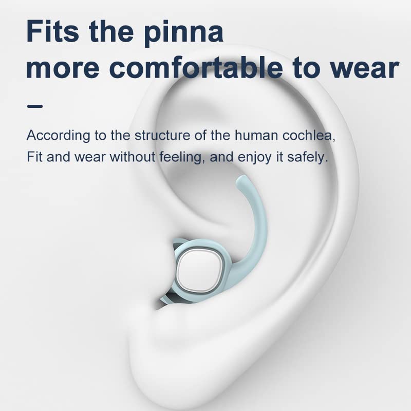 Noise Reduction Earplugs - Super Soft, Reusable Hearing Protection in Flexible Silicone Earplugs for Sleep, Noise Sensitivity &