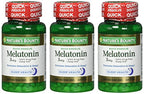 Natures Bounty Melatonin 3 Mg Quick Dissolve Tablets 240 Count (Pack of 3)