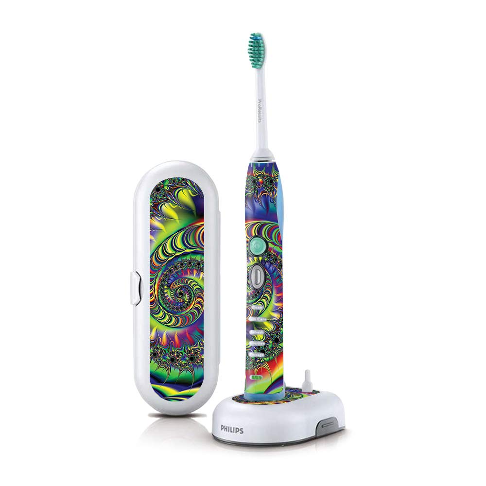 MightySkins Skin Compatible with Philips Sonicare 7 Series FlexCare+ Rechargeable - Acid | Protective, Durable, and Unique Vinyl