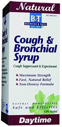 Boericke and Tafel Day Time Cough and Bronchial Syrup, 4 Ounce - 6 per case.