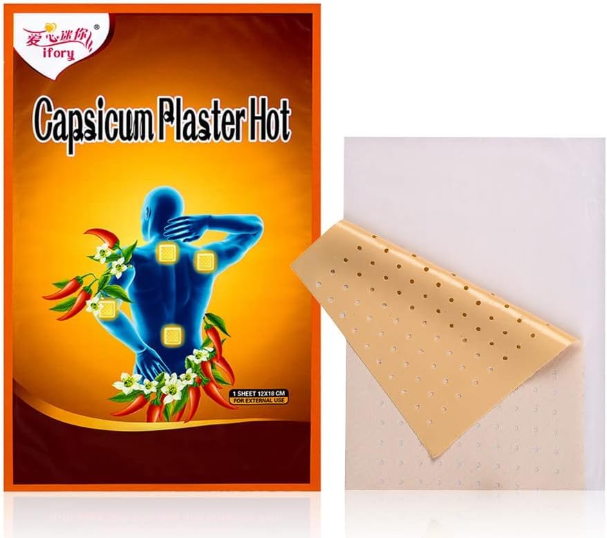 ifory 50 PCS Capsaicin Patches (XL (4.72 * 7.09) 50 Count)