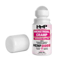HMP BRANDS Menstrual Cramp Hemp Warming ROLL-ON 2000MG w Arnica & Menthol Made in USA Natural Formula 1.7oz