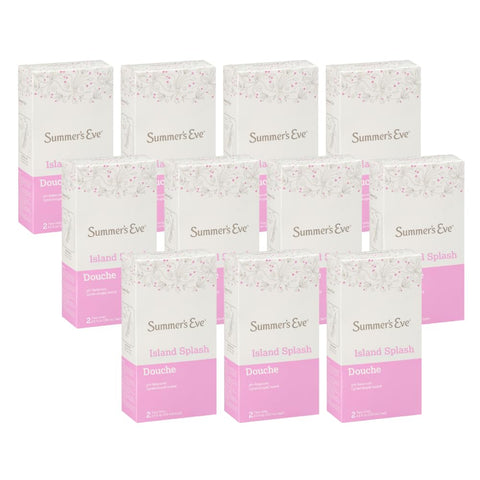 Summer s Eve Douche, Island Splash, 2 Units, 4.5 oz Each (Pack of 11)