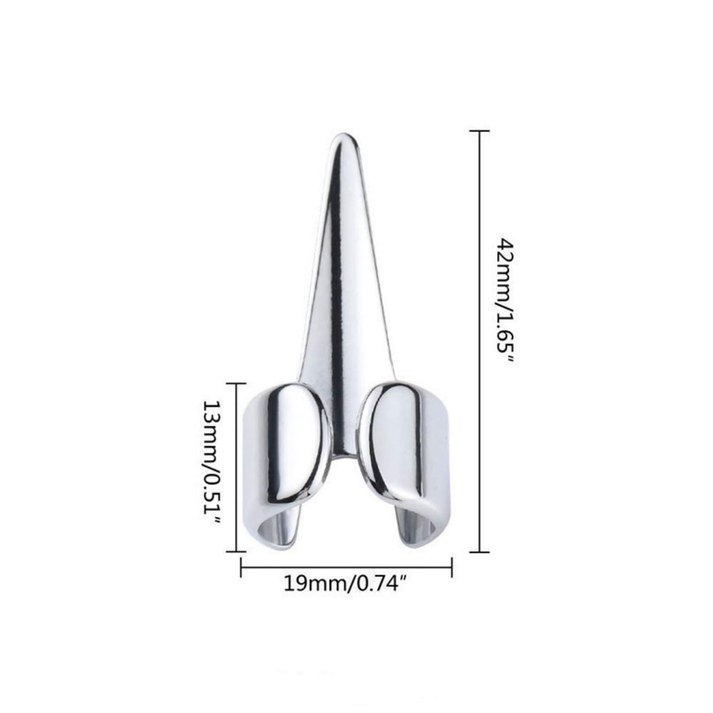 5Pcs Nail Covers Scratching Fondling Massage Grating Back Tickler Tools Women Men Tickle Touching Cosplay Stainless Steel Smooth