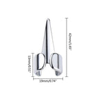5Pcs Nail Covers Scratching Fondling Massage Grating Back Tickler Tools Women Men Tickle Touching Cosplay Stainless Steel Smooth
