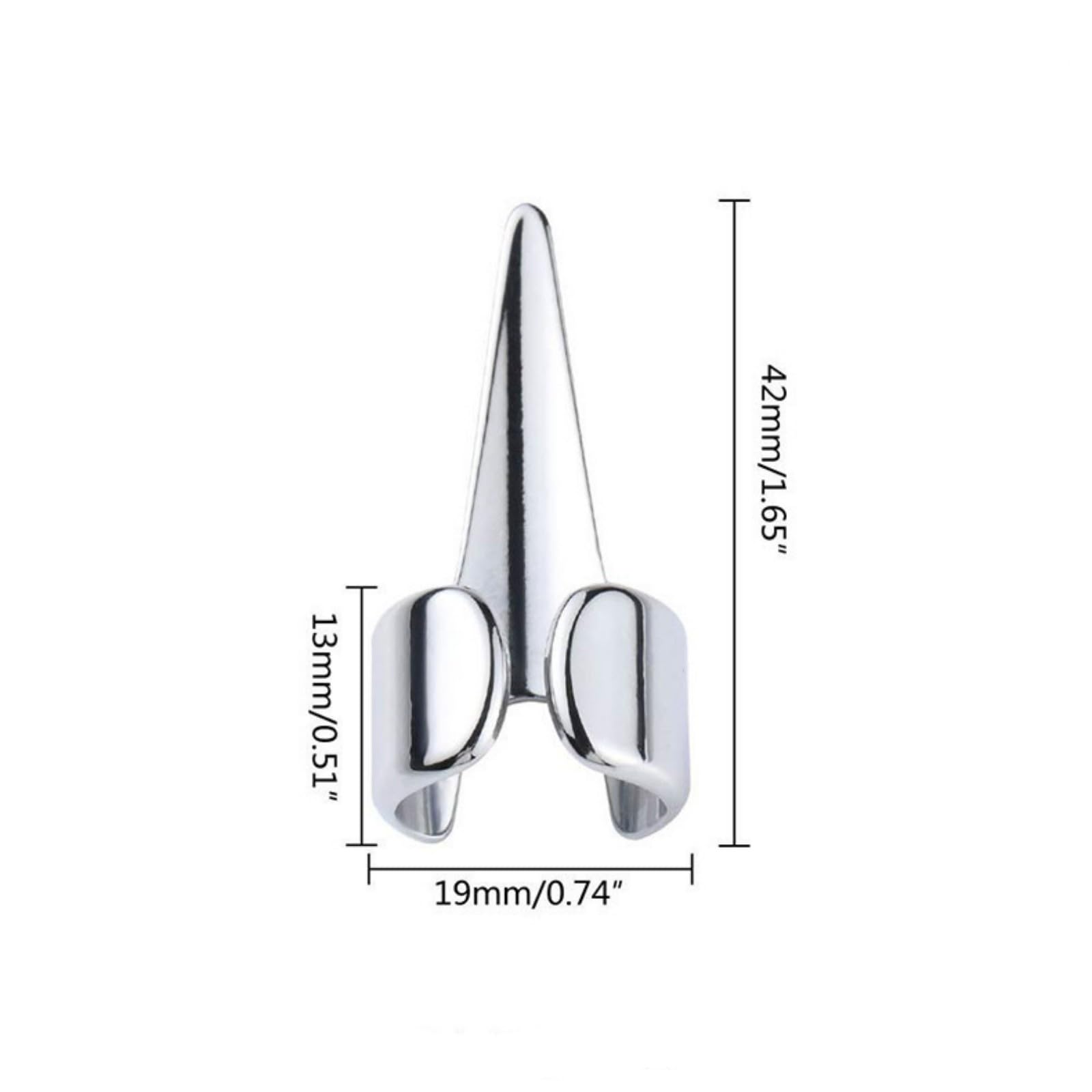 5Pcs Nail Covers Scratching Fondling Massage Grating Back Tickler Tools Women Men Tickle Touching Cosplay Stainless Steel Smooth