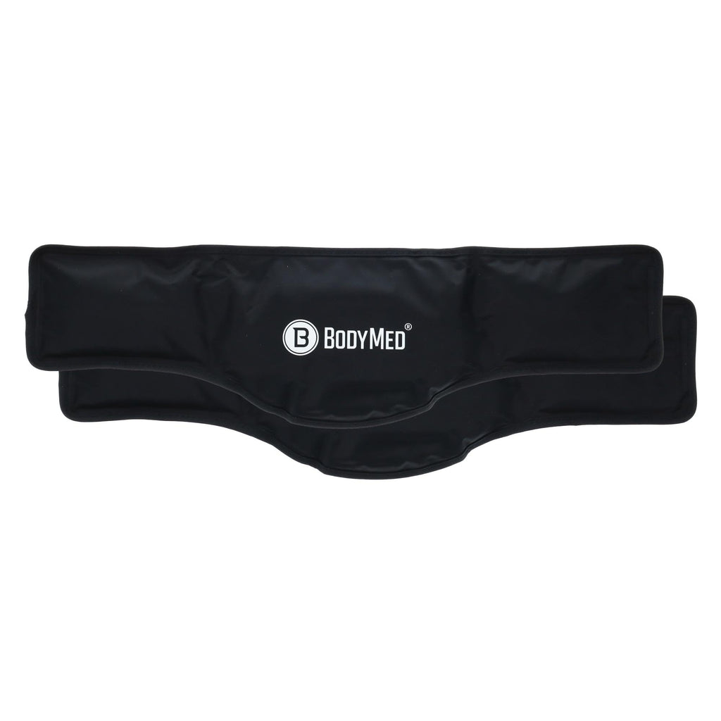 BodyMed Reusable Gel Ice Pack Cold Compress (2-Pack) for Neck - Professional Grade Cold Therapy for Injuries, Aches, Swelling, B