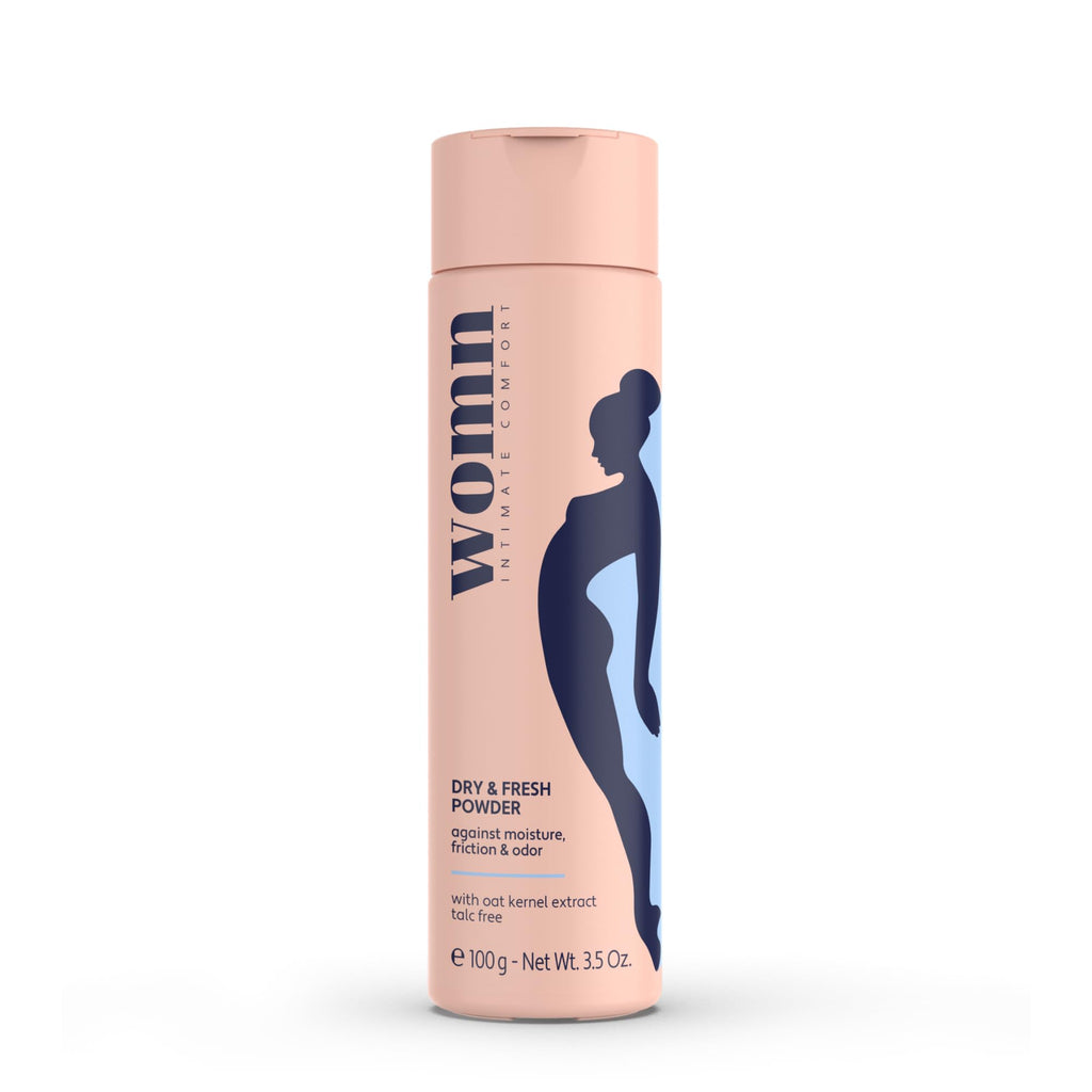 womn Intimate Comfort Dry & Fresh Powder - Talc-Free Body Powder Against Moisture, Chafing & Odor, 3.5 Oz