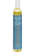 Soothing Touch Bath & Body Oil, Rest/Relax - 8 Oz