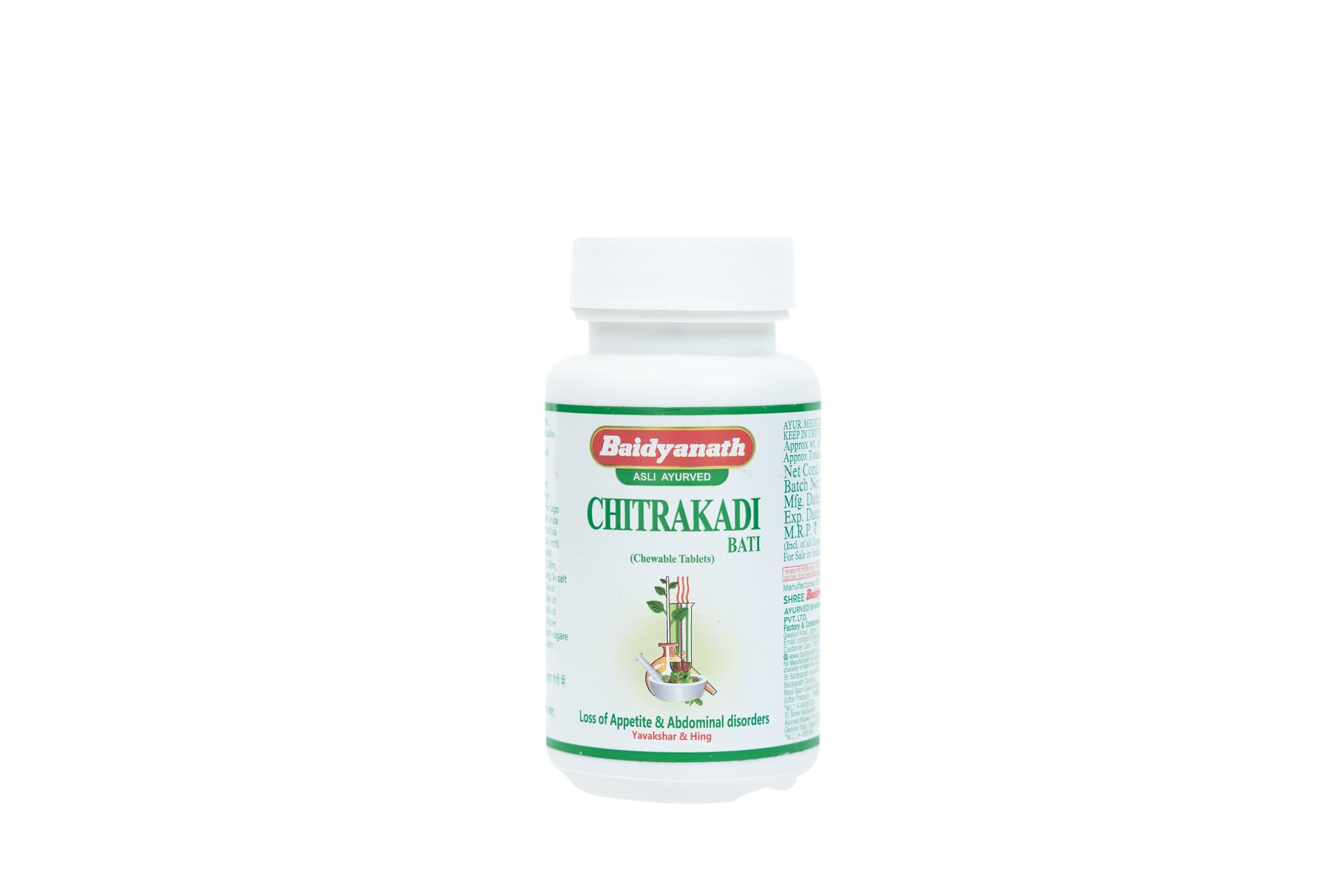 Baidyanath Jhansi Chitrakadi Bati, Pack Of 2
