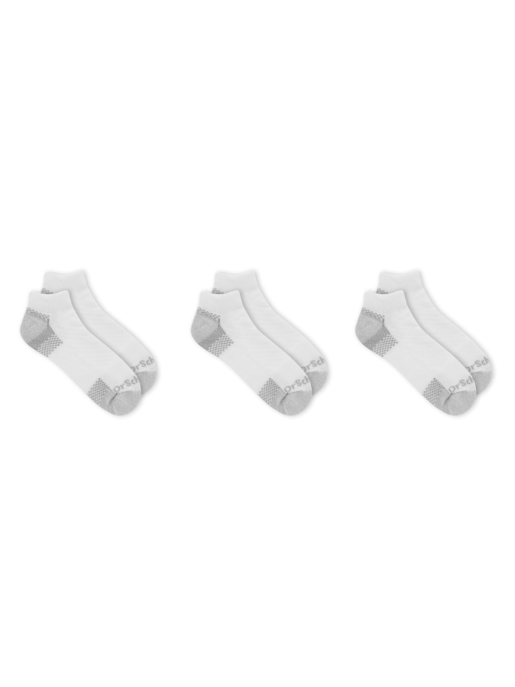 Dr. Scholl's Women Advanced Relief Blisterguard - 2 & 3 Pair Packs Non-binding Cushioned Moisture Management Socks, White, 8-12