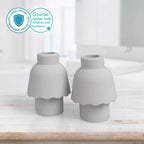 NASALFRESH MD NasalFreshMD - Nose Pillows Replacement - Compatible Dual Powered Nasal Irrigation System - Universal Size