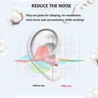 Ear Plugs, Reusable Earplugs for Sleeping Noise Cancelling - Super Soft, Silicone Ear Plug for Sleeping 8 Pairs, Swimming, Snori