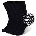 KitNSox Diabetic Cotton Socks, Loose Fit Circulation Soft Moisture Wicking Crew Sock for Men Women,4 Pairs