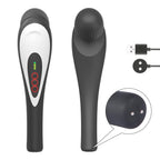 Handheld Personal Vibrating Massager - Cordless Electric Muscle Massager, Deep Tissue Massager for Neck Back Shoulder Foot, Port