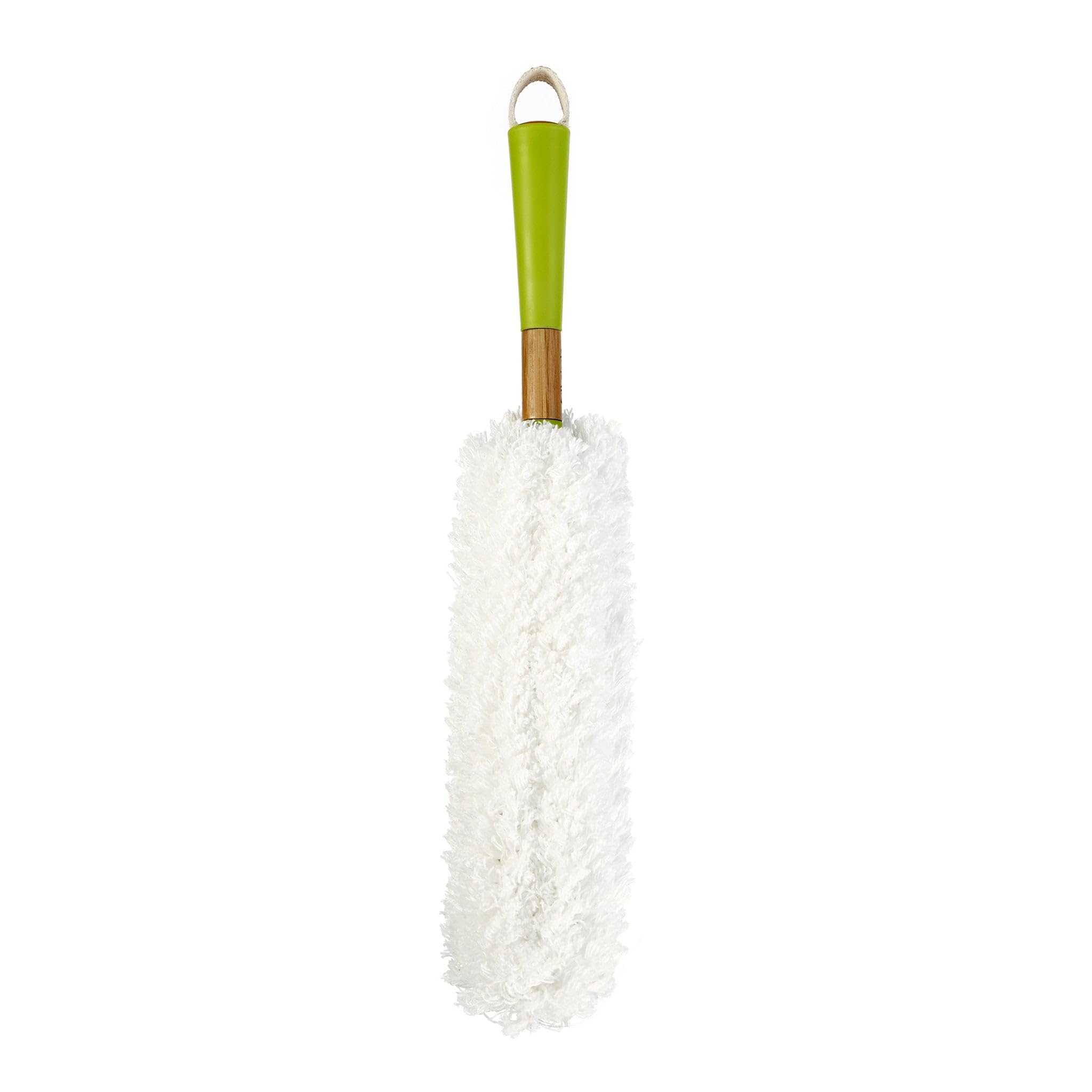 Full Circle Dust Whisperer Washable Microfiber Duster, Green