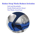 Ezzke CPAP Neck Pads Headgear Strap Covers - for Most CPAP Full Face & Nasal Mask Headgear Straps Comfortbale Breathable