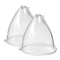 SRUIHAX 1 Pair Vacuum Cups:80,90,120,150,180,210 ML Extra-Large Butt Suction Cup Vacuum Therapy Cupping Machine Accessories for 