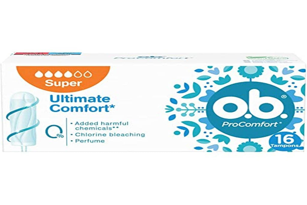 O.B. Pro Comfort, Super Tampon, 16 Pack