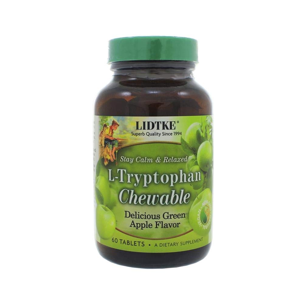 Lidtke Green Apple L-Tryptophan 60 Chewable