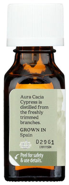 Aura Cacia Pure Aromatherapy 100% Pure Essential Oil, Cypress, Opening, 0.5-Ounces (Pack of 2)