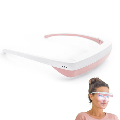 Luminette 3 Light Therapy Glasses - Wearable Happy Lamp - Natural Relief for Sleep Problems, Seasonal Mood Disorders and Jet lag