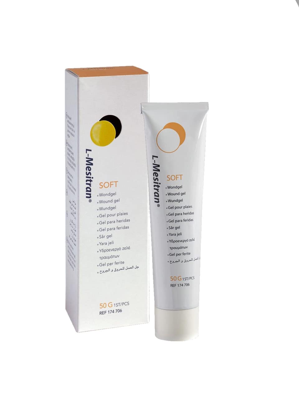 L-Mesitran Honey Wound Gel - Promotes Faster Healing for Cuts, Burns & Post-Surgical Wounds - 1.75 oz