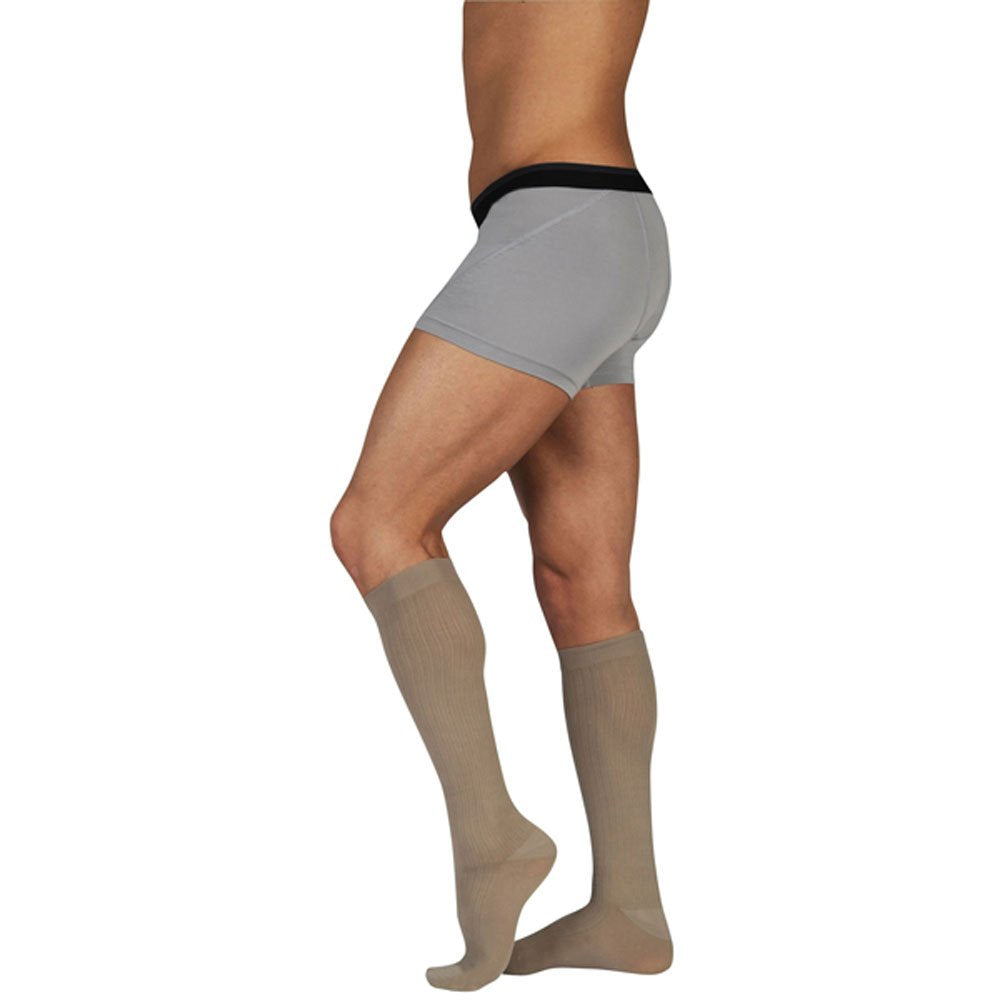 Juzo Dynamic Cotton Mens Closed Toe 15-20mmhg Compression Sock