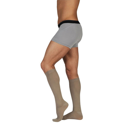 Juzo Dynamic Cotton Mens Closed Toe 15-20mmhg Compression Sock