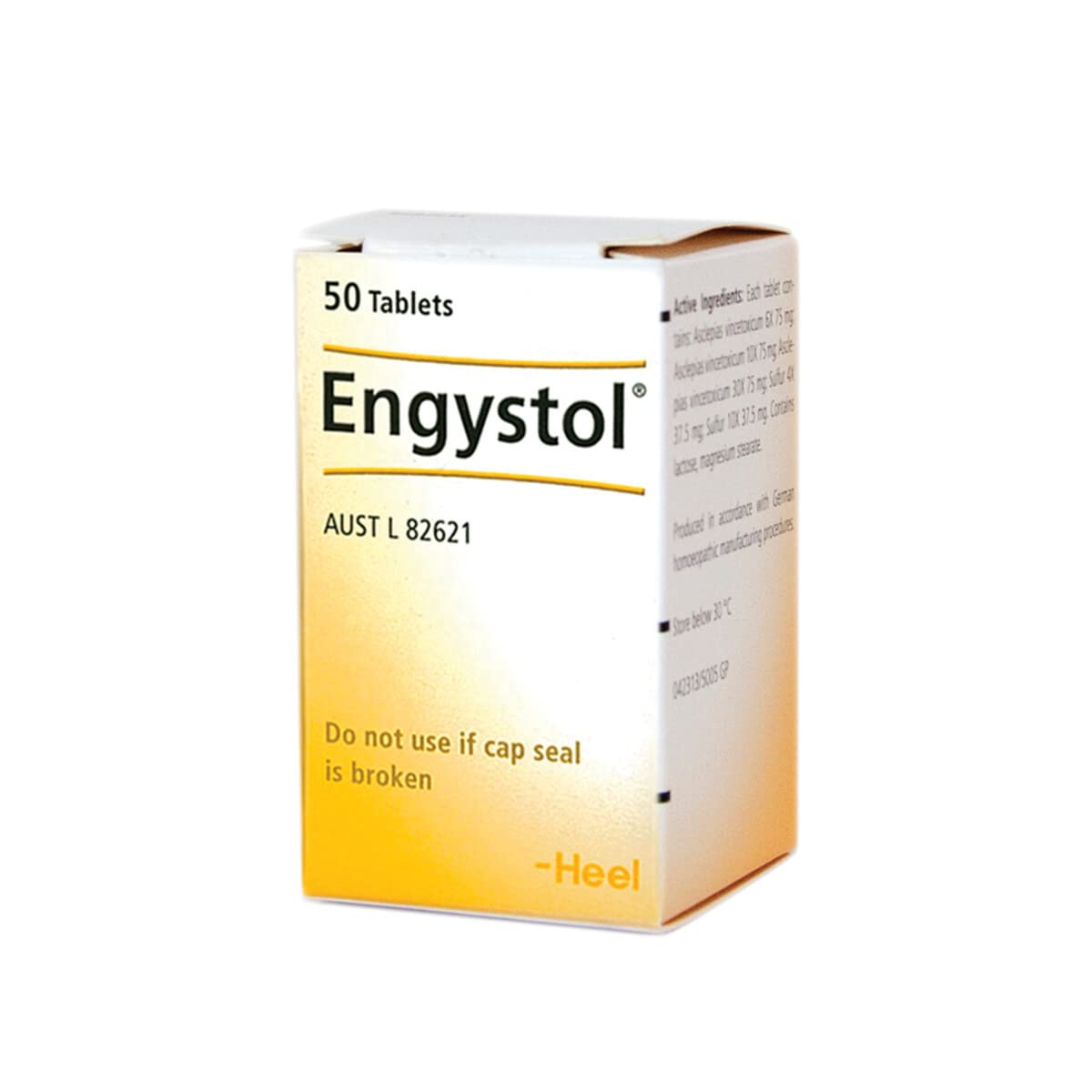 Heel Engystol 50 Tablets, White