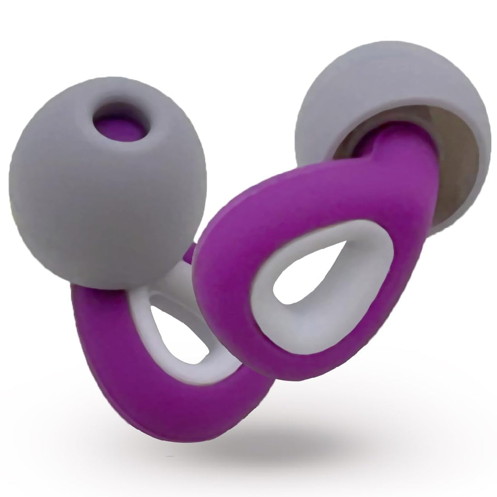 Ear Plugs for Sleeping, 1 Pair Ear Plugs for Sleeping Noise Cancelling 35dB Noise Reduction Earplugs Silicone Ear Plugs for Slee