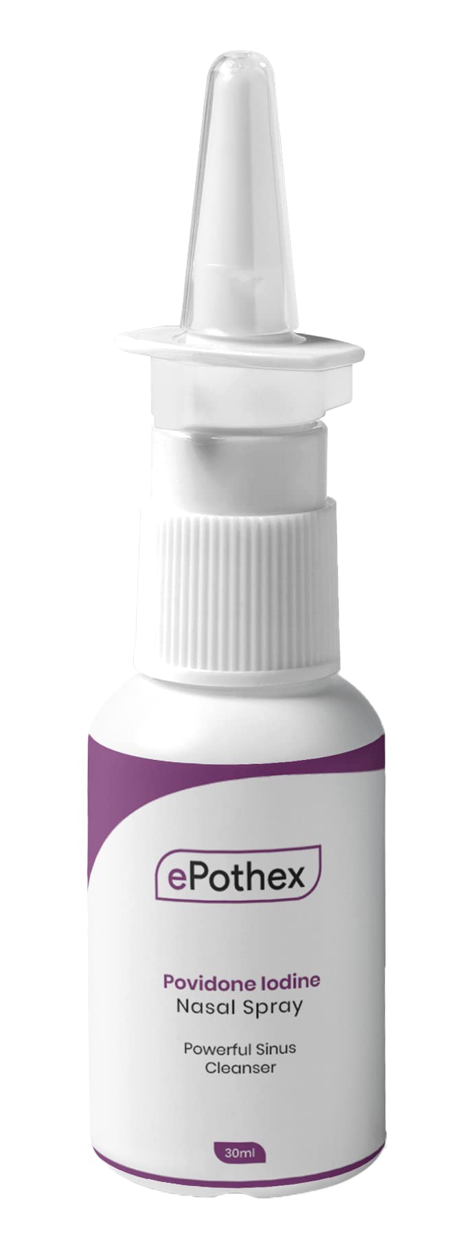 EPOTHEX Povidone Iodine Nasal Spray (0.6%) - Powerful Nasal Cleanser & Sinus Protection - Reduce Exposure to Airborne Contaminan