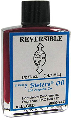 7 Sisters Of New Orleans Perfumed Anointing Oil - REVERSIBLE 1/2oz