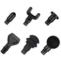EDNEY 6 Pack Replaceable Massage Gun Heads, Muscle Massager Gun Accessories in Assorted Functions, Massage Head Outer Dia.18.6 m