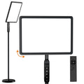 LASTAR Light Therapy Lamp, 12000LUX Therapy Light Full Spectrum Sun Lamp,Remote Control/4 Color Temperature/5 Brightness/4 Timer