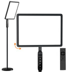 LASTAR Light Therapy Lamp, 12000LUX Therapy Light Full Spectrum Sun Lamp,Remote Control/4 Color Temperature/5 Brightness/4 Timer
