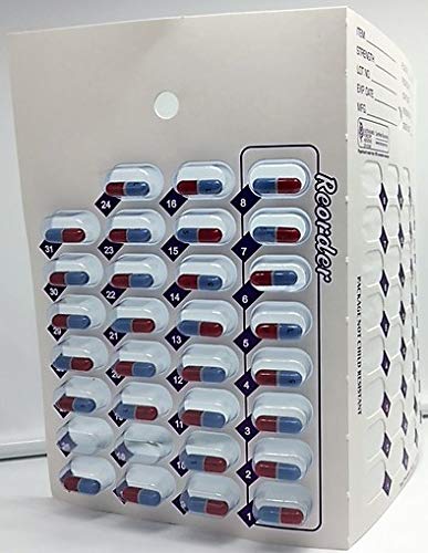 Healthaccessories 96 Cards and 96 Blisters for 31 Day Monthly Cold Seal Pill Blister Pack