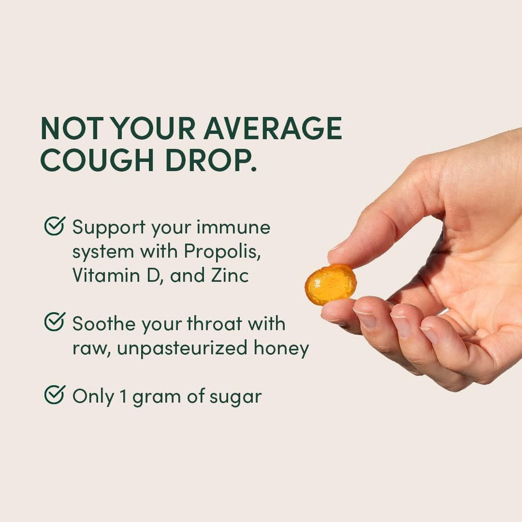 Beekeepers Naturals Immune Support Kit | Propolis Throat Spray - Honey Cough Drops - Vitamin C Liposomal | Effective & Natural