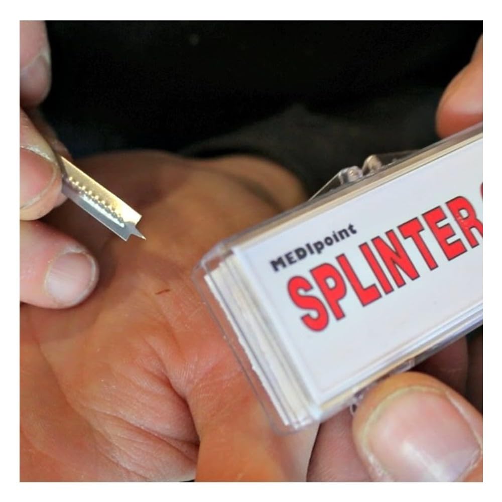 Medipoint MP76512 Splinter-Out Splinter Remover, Standard, Steel (Pack of 10)