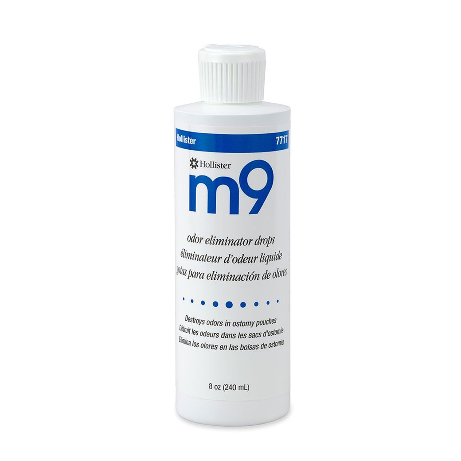 Hollister M9 Odor Eliminator Drops Unscented, 8 oz. Bottle 7717, 6 Ct