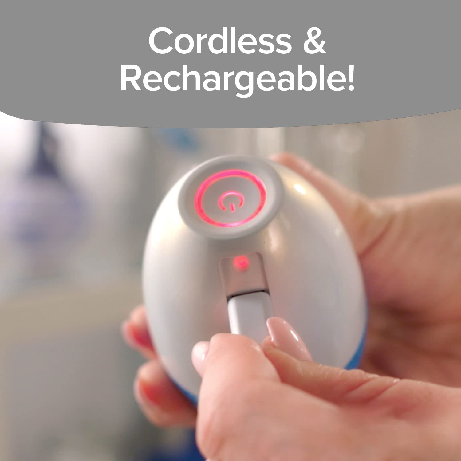 PediVac As Seen On TV Electric Callus Remover + Built-In Vacuum Sucks Up Shavings,Gently Removes Calluses & Dry Skin in Seconds,