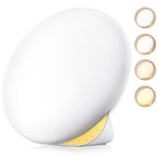 MediAcous Light Therapy Lamp, UV-Free 10000Lux Therapy Light, Sunlight Lamp with 4 Brightness Levels & Color Temperature & Timer