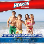 HEAROS Reusable Kids Ear Plugs for Swimming - Floating Silicone Putty, One Size Fits All Mouldable for Ultimate Comfort, Waterpr