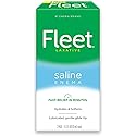 Fleet Laxative Saline Enema for Adult Constipation, 2 Bottles, 4.5 Fl Oz (Pack of 2), 9 Fl Oz